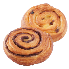 Kaneelbroodje of koffiebroodje